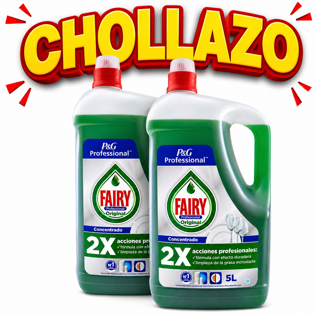 FAIRY PROFESSIONAL 5L 144 unidades/ palé