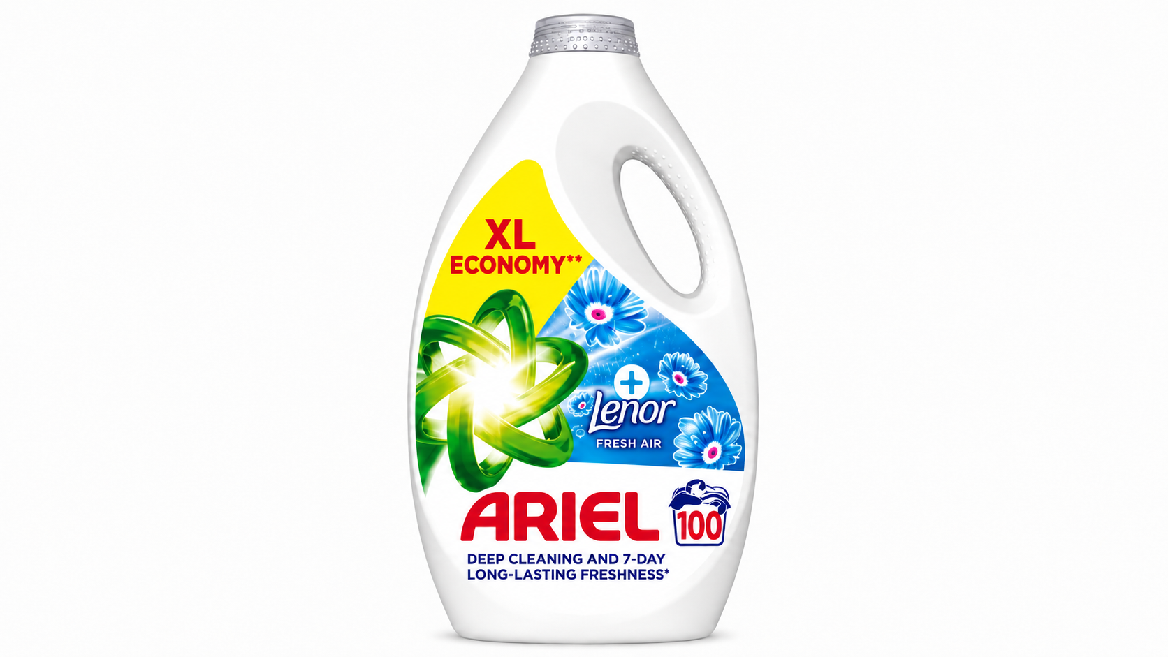 Ariel + Lenor Fresh Air – 100 Lavados